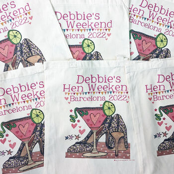 Personalised Hen Party Bags, 8 of 8