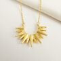 Spiked Statement Necklace, thumbnail 2 of 3