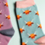 Highland Cow Bamboo Socks Letterbox Giftset, thumbnail 9 of 9