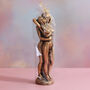 G Decor Lovers Embrace Romantic Bronze 3D Candle, thumbnail 3 of 4