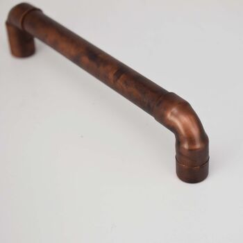 Copper U Pull Handle Aged, 5 of 6