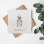 Hello Little Sprout Plantable Seed Card, thumbnail 1 of 2