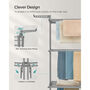 Four Tier Large Clothes Airer Foldable Drying Rack, thumbnail 8 of 12