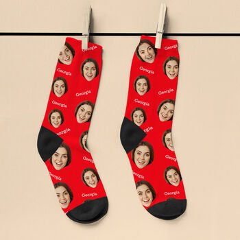 Personalised Face Socks, 10 of 12