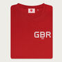 Gbr Red Sports Activewear T Shirt, thumbnail 2 of 6