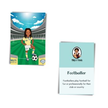 Girl's Football Themed Puzzle | Kids Wooden Jigsaw, 5 of 5