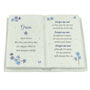 Personalised Forget Me Not Memorial Resin Book, thumbnail 5 of 5