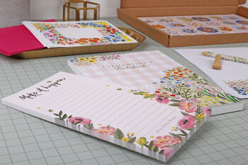 Personalised Floral Stationery Box, 2 of 8