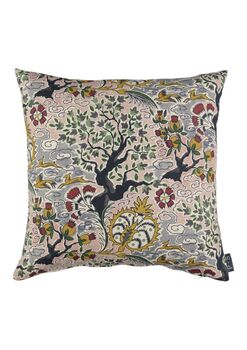 Tree Of Life 'Eden' Linen Cushion, 3 of 4