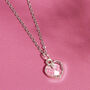 Healing Heart Clear Quartz Gemstone Necklace, thumbnail 6 of 7