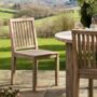 Pair Of Porthallow Indoor/Outdoor Dining Chairs, thumbnail 1 of 5