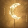 Battery Powered Decorative Moon Table Lamp LED, thumbnail 8 of 8