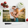 Personalised Glass Photo Chopping Board, thumbnail 1 of 6