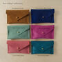 Personalised Suede Clutch Purse, thumbnail 2 of 11