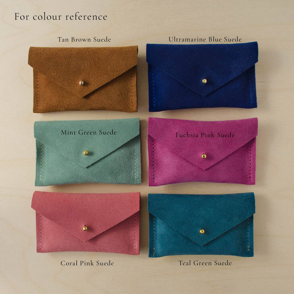 No-Sew Leather Envelope Clutch Tutorial - see kate sew