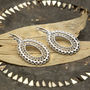 Sterling Silver Dangly Jaipur Drop Earrings, thumbnail 1 of 4