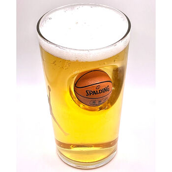 Personalised Basketball Beer Glass, 5 of 8