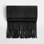 Oversized Fluffy Tassel Scarf, thumbnail 2 of 10