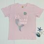 Personalised Mermaid T Shirt Set, thumbnail 2 of 4