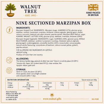 Deluxe 38 Piece Marzipan Gift Box – 650g, 5 of 6