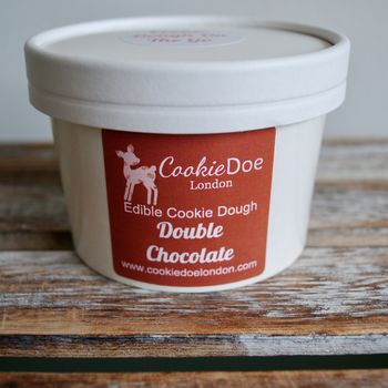 Four X Double Chocolate Chip Edible Cookie Dough Tub, 3 of 4