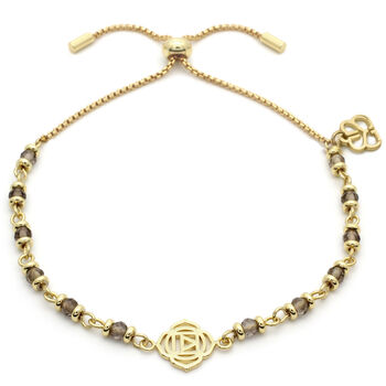 Root Chakra Gold/Silver Plated Bracelet, 3 of 5