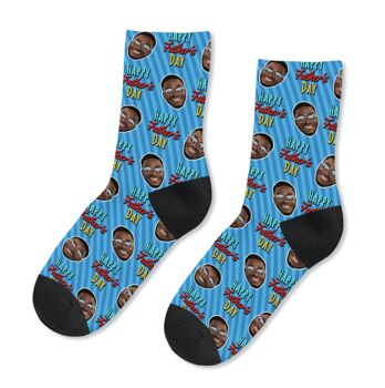 Personalised Father's Day Face Photo Socks, 3 of 3