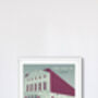 The Old Vic London Travel Poster Art Print, thumbnail 2 of 6