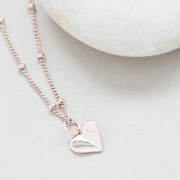 Initial Heart Pendant Necklace, 2 of 5