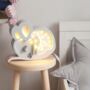 Handmade Wooden Mouse Nursery Lamp, thumbnail 2 of 5