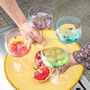 Personalised Set Of Four Coloured Gin Glasses, thumbnail 3 of 5