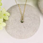 Mini Bird Necklace In 14ct Gold, thumbnail 2 of 4