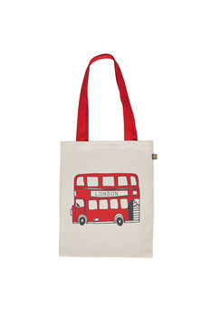 Telephone Box And London Bus Canvas Bag, 2 of 3