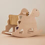 Personalised Rocking Wooden Dino Toy, thumbnail 2 of 10