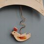 Handamde Chicken Wall Clock With Cockerel Pendulum, thumbnail 4 of 6