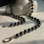 Black Neutral Elegant Pearl Necklace, thumbnail 1 of 3