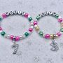 Personalised Birthday Bracelet Age Charm Bracelet, thumbnail 5 of 12