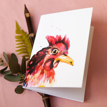 Inky Chicken Eco A6 Notebook, 7 of 7
