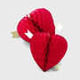 Honeycomb Cupid Heart Paper Decoration 20cm, thumbnail 2 of 2
