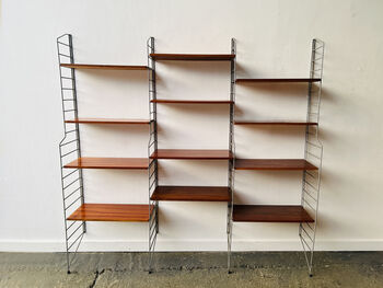 Mid Century Ladderax Shelving By Staples, 2 of 7
