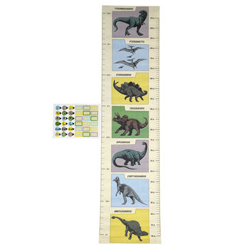 Dinosaurs Height Chart For Children's Bedroom, 4 of 6