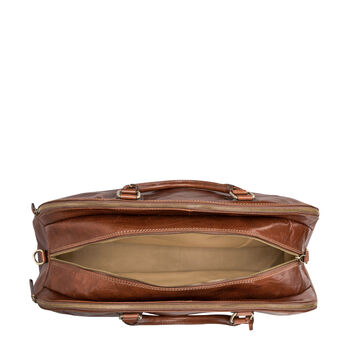 Large Ladies Leather Luggage Bag.'The Liliana L', 12 of 12