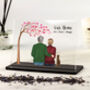 Personalised Romantic Couple Acrylic Plaque, thumbnail 1 of 8