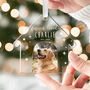 Personalised Pet Memorial House Ornament Photo And Name, thumbnail 7 of 8