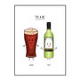 'You And Me' Personalised Drinks Print, thumbnail 11 of 11