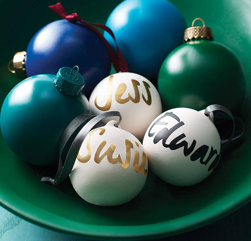 Personalised Ceramic Christmas Bauble, 1 of 5