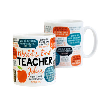 World's Best Teacher Jokes Mug, 2 of 4