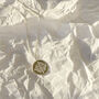 Silver Wanderlust Compass Pendant Necklace 50cm, thumbnail 5 of 5