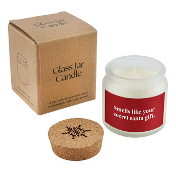 Smells Like Your Secret Santa Gift Candle • Funny Christmas Candle • Holiday Scented Candle • Secret Santa Gift • Festive Home Décor • Boxed, 2 of 2