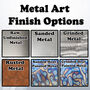 Metal Flower Wall Art Set Nature Home Decor, thumbnail 4 of 11